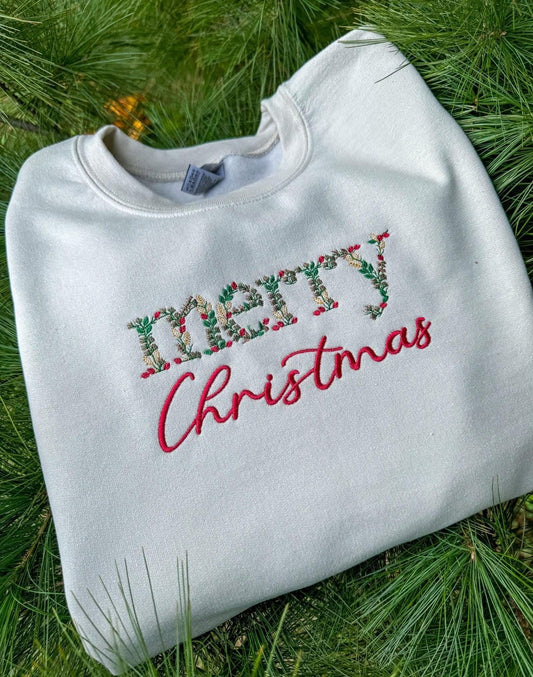 PRE ORDER MERRY CHRISTMAS CREWNECK