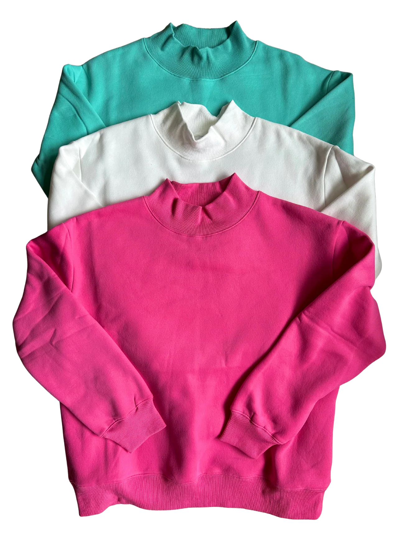 PRE ORDER- MOCK NECK SWEATSHIRTS*Multiple Colors