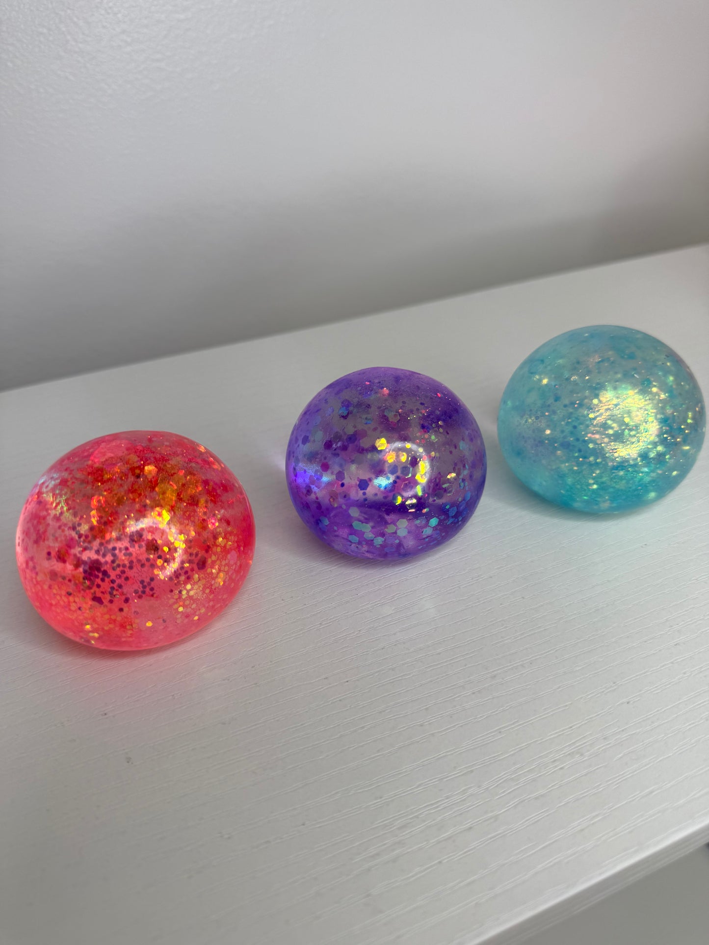 Maltose Glitter Squish Balls *In Stock