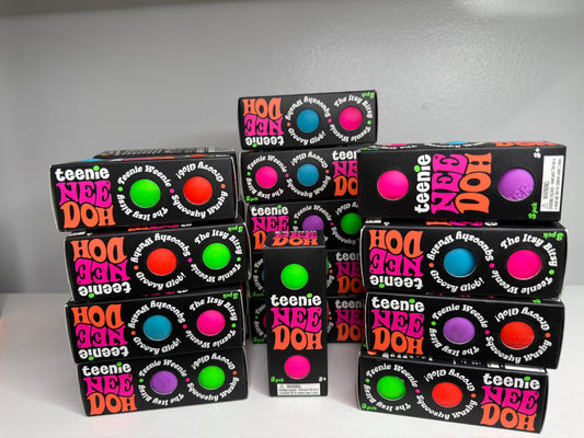 Schylling Teenie Nee Doh Stress Squeeze Pack of 3 *In Stock