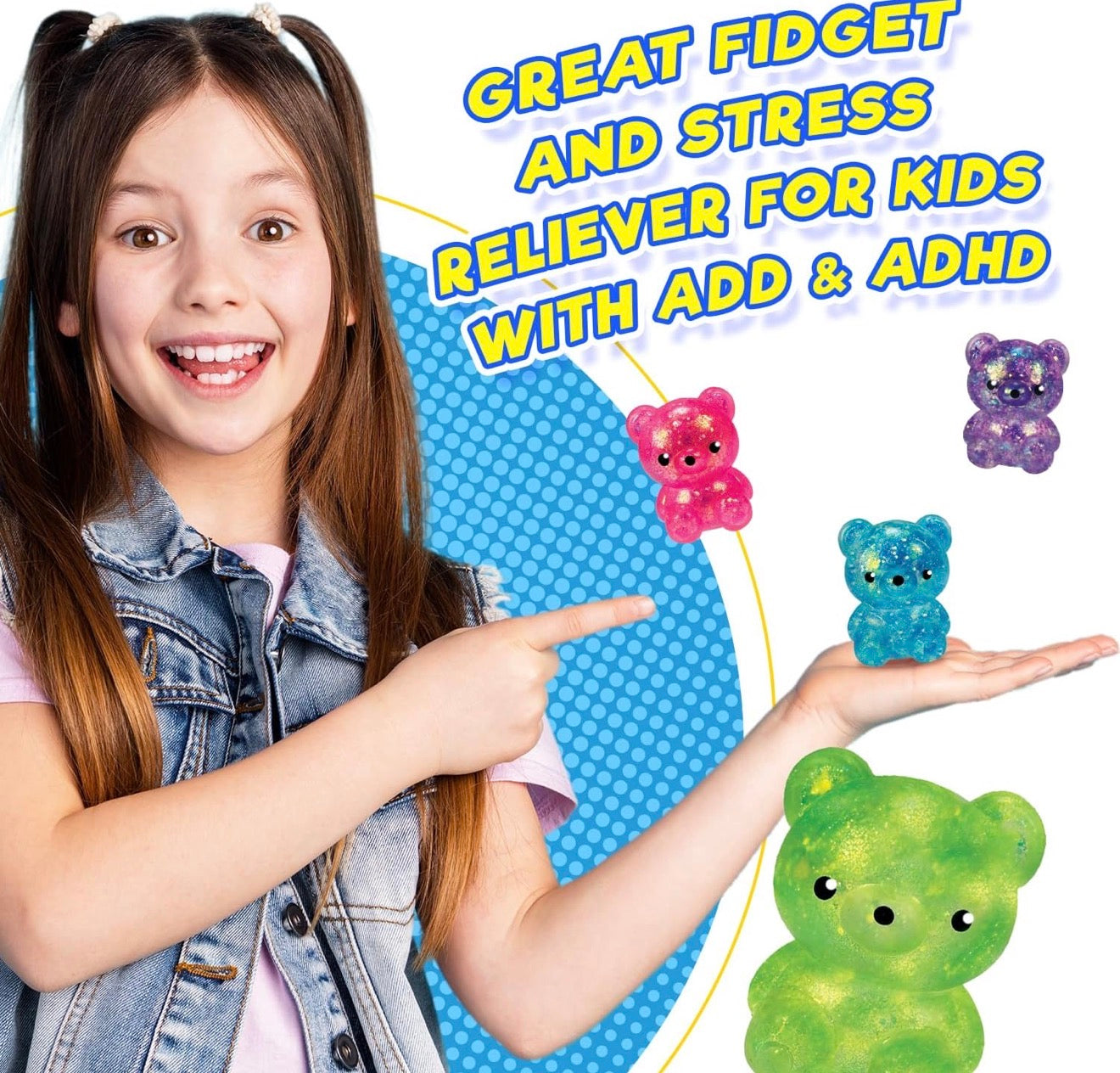 JA-RU SQUEEZY BEAR 2 Packs