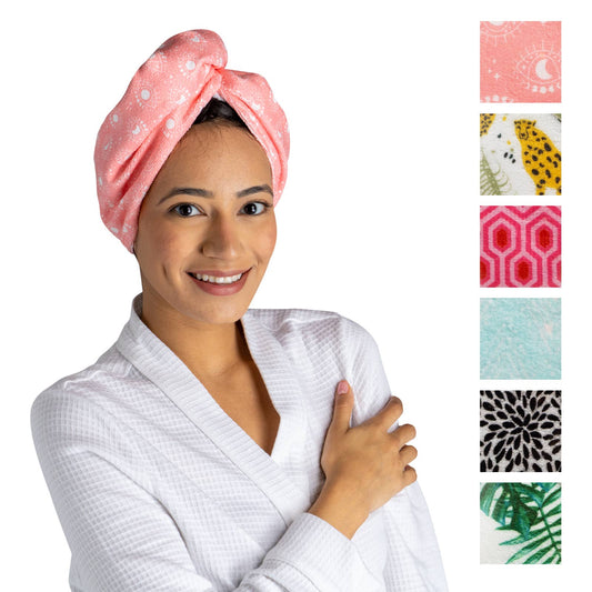MICROFIBER TWIST TURBO HAIR TOWEL