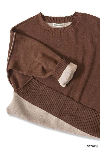 CLOUDLOFT SOFT SWEATER-*Multiple Colors
