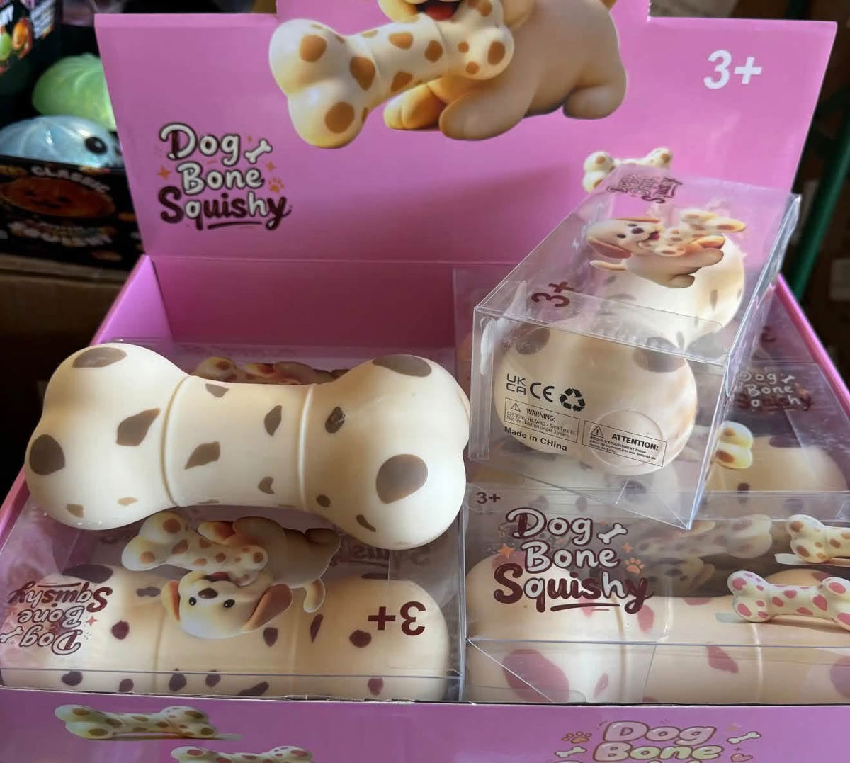 Jumbo Dog Bone Squishy