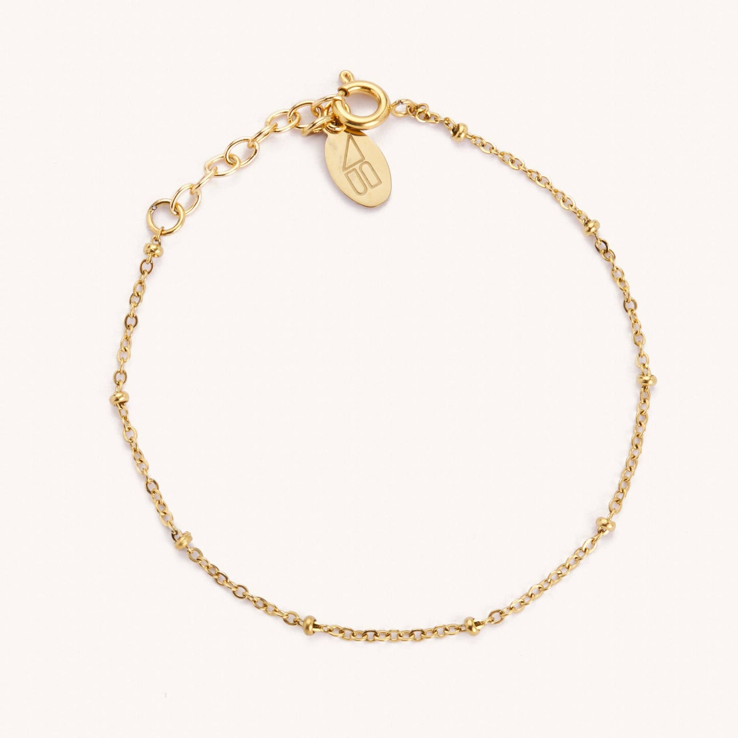 JESS GOLD FILLED BALL CHAIN BRACELET