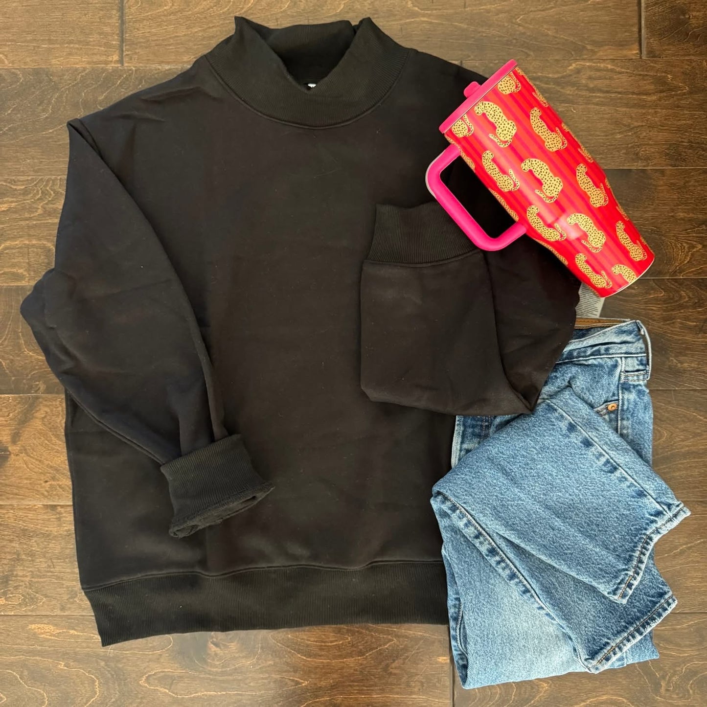 PRE ORDER- MOCK NECK SWEATSHIRTS*Multiple Colors