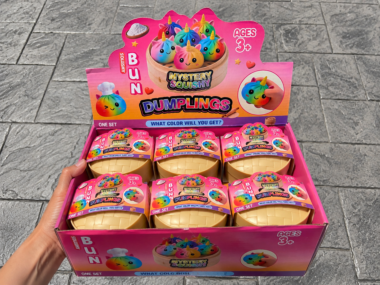 Mystery Rainbow Dumplings *In Stock