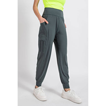 CARGO JOGGERS: SMOKED SPRUCE