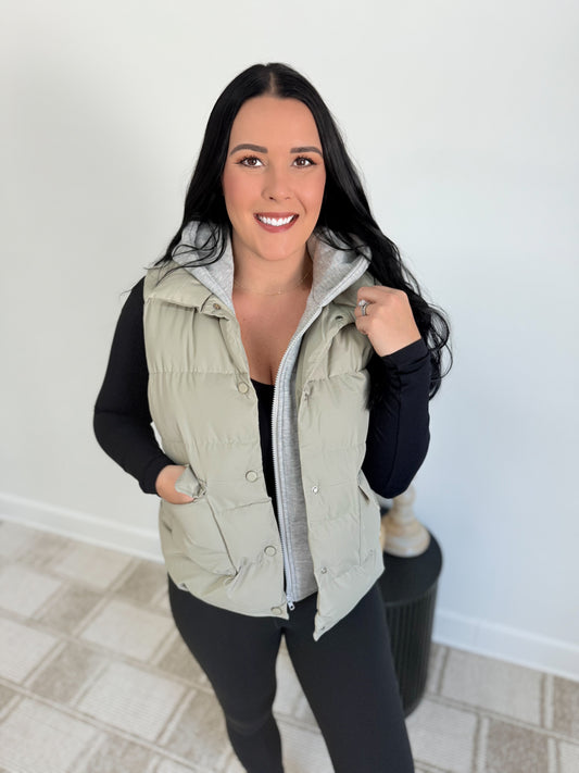 VERSATILE HOODED VEST