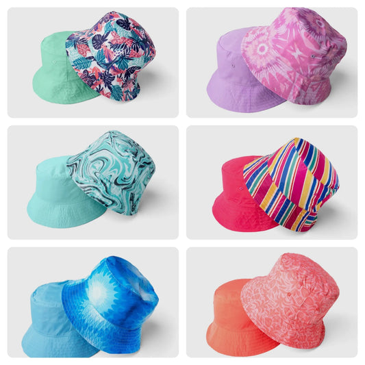 JUICE BOX REVERSIBLE BUCKET HAT