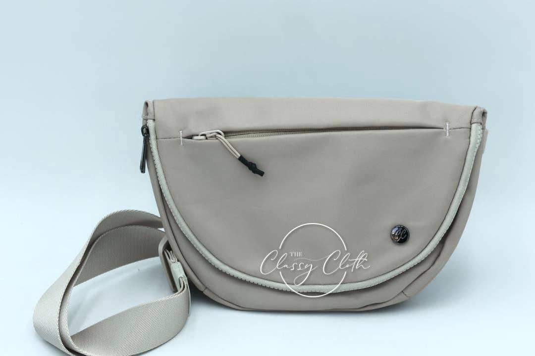 MARGOT MOON BELT BAG- TAUPE