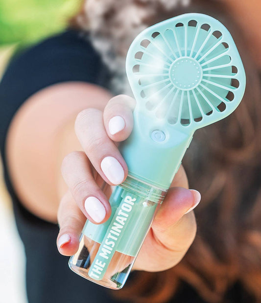 THE MISTINATOR 2-IN-1 RECHARGEABLE WATER FAN