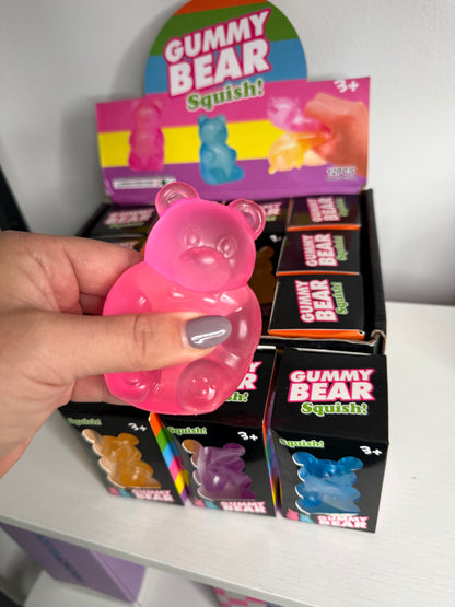 Gummy Bear Squishy Stress Relief Toy* In Stock
