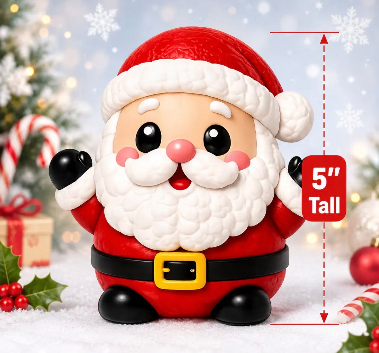 Mega FunDoh Licensed Christmas Squishy Mystery