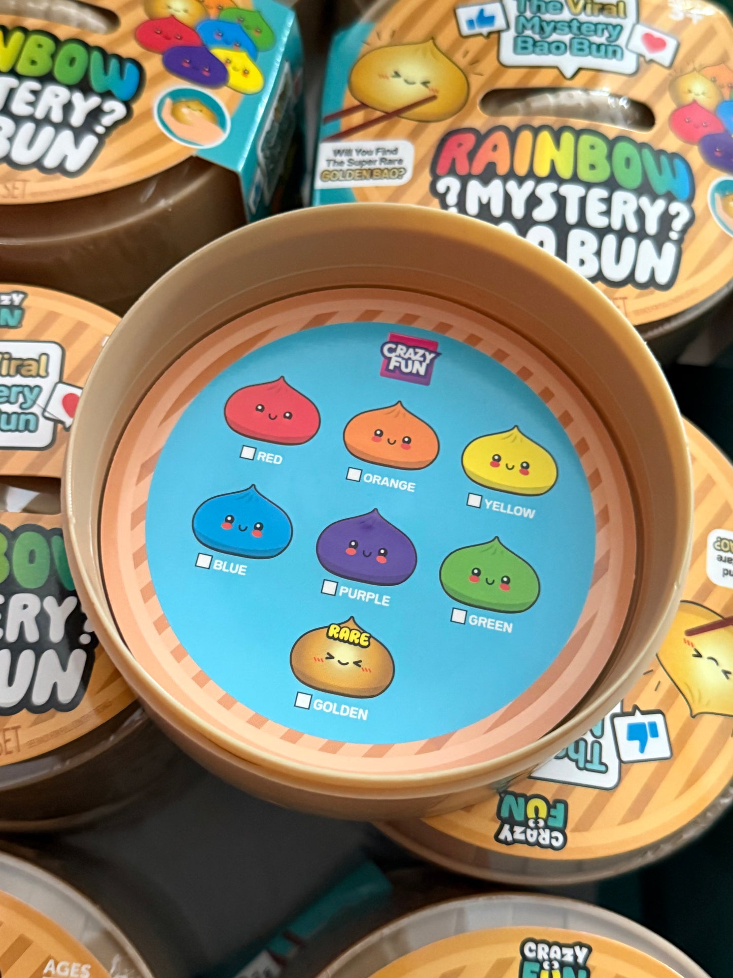 Authentic RMS Crazy Fun™ Rainbow Mystery Bao Bun –*In Stock