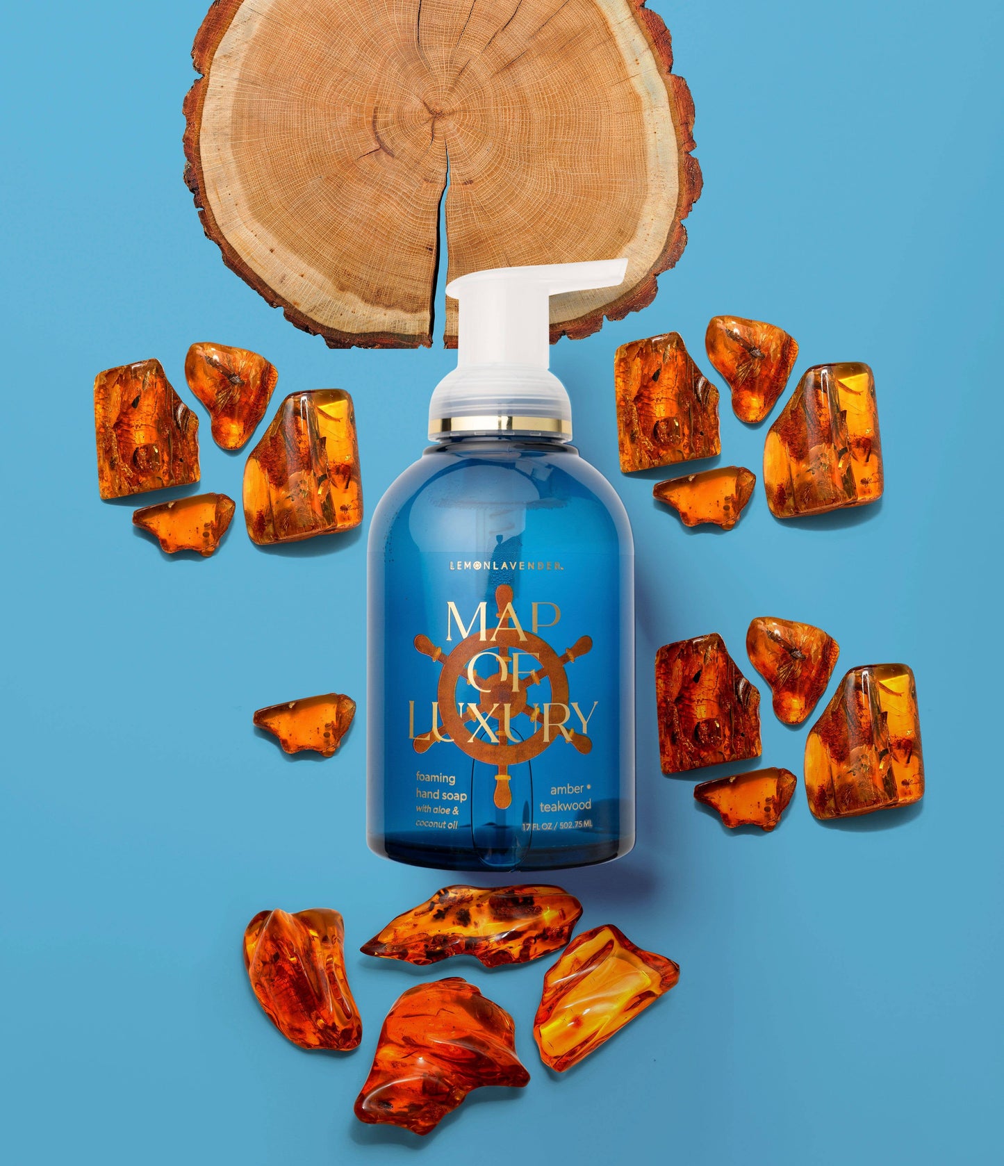 FOAMING HAND SOAP MAP OF LUXURY COLLECTION