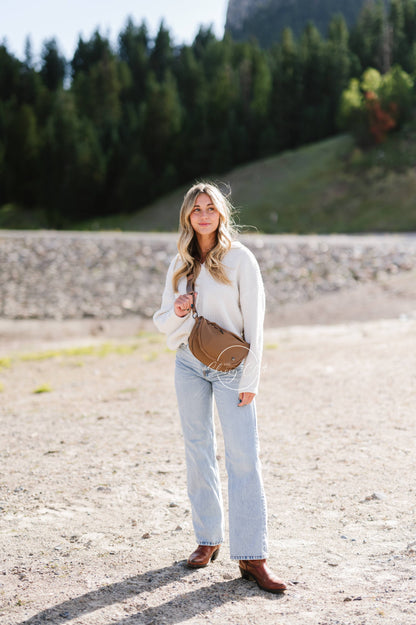 MARGOT MOON BELT BAG- MOCHA