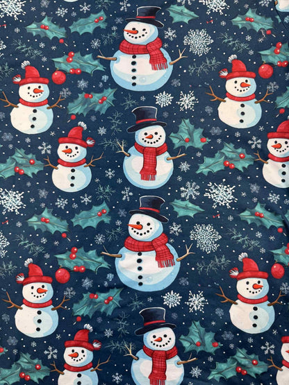 SHIRLEY STONE PANT PAJAMAS SET- Snowman