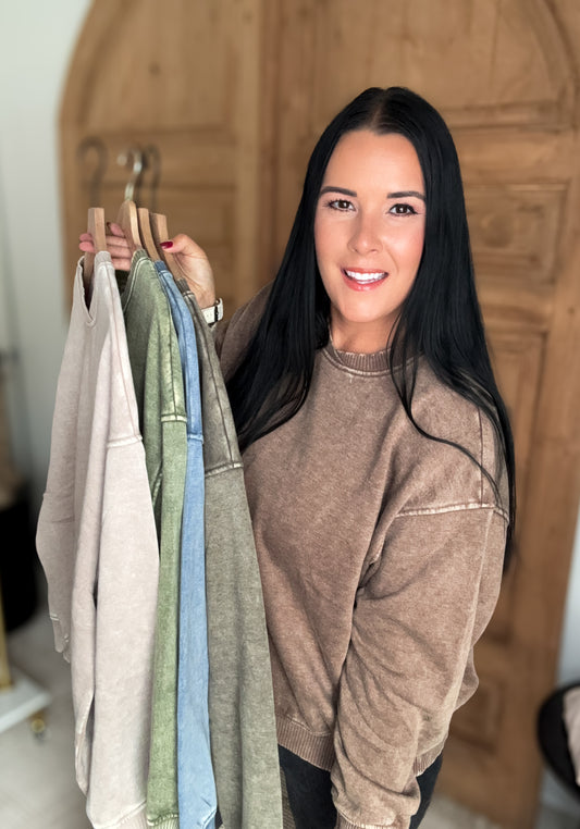 THE CLOUD CREWNECK SWEATSHIRT