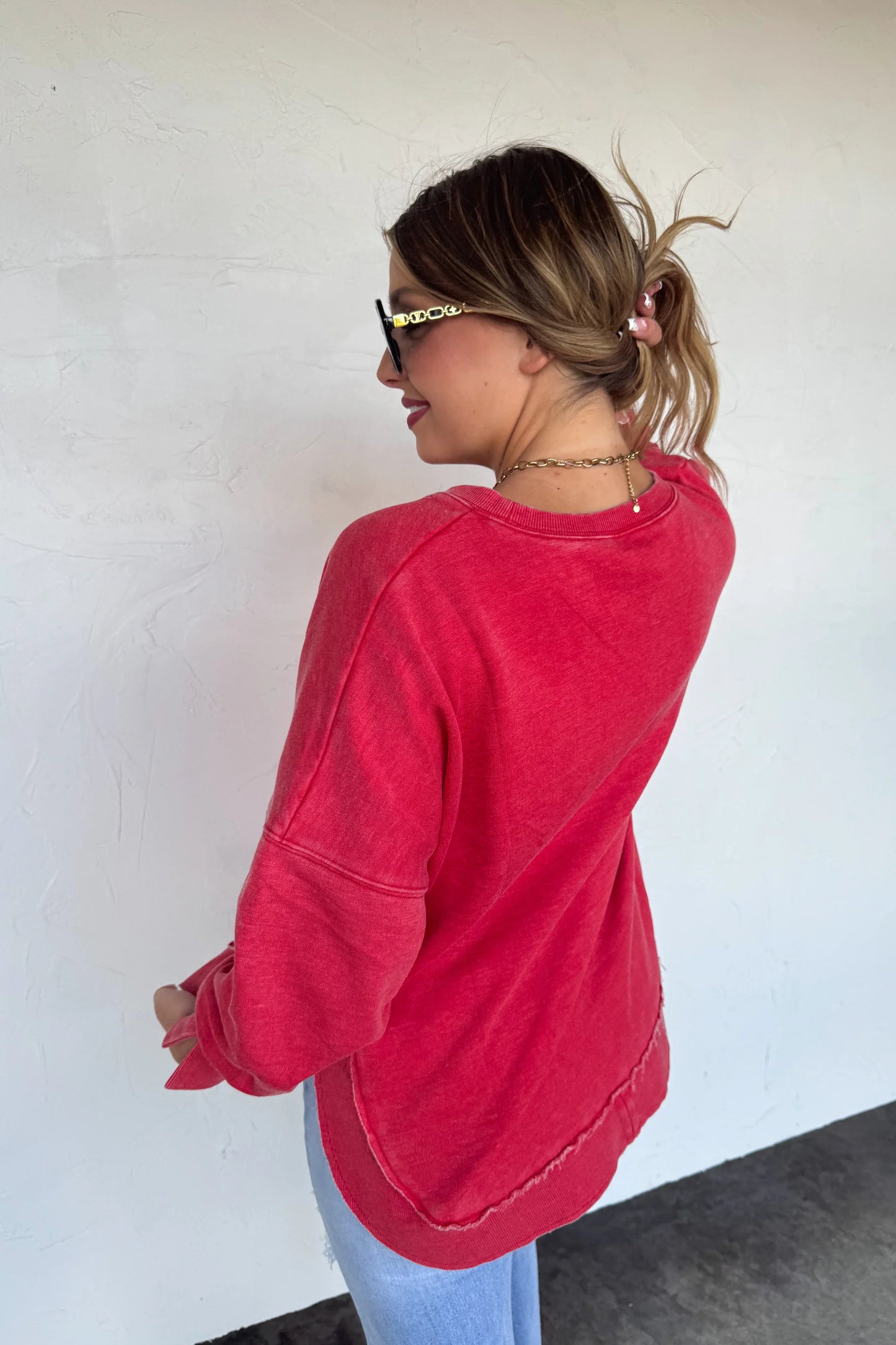 PREORDER- JOSS WASHED SWEATSHIRT **More Colors