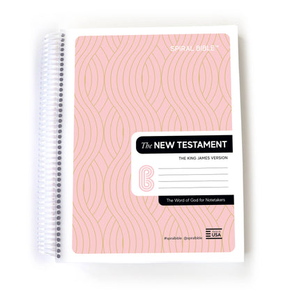 SPIRAL BIBLE™ - KJV NEW TESTAMENT-PINK