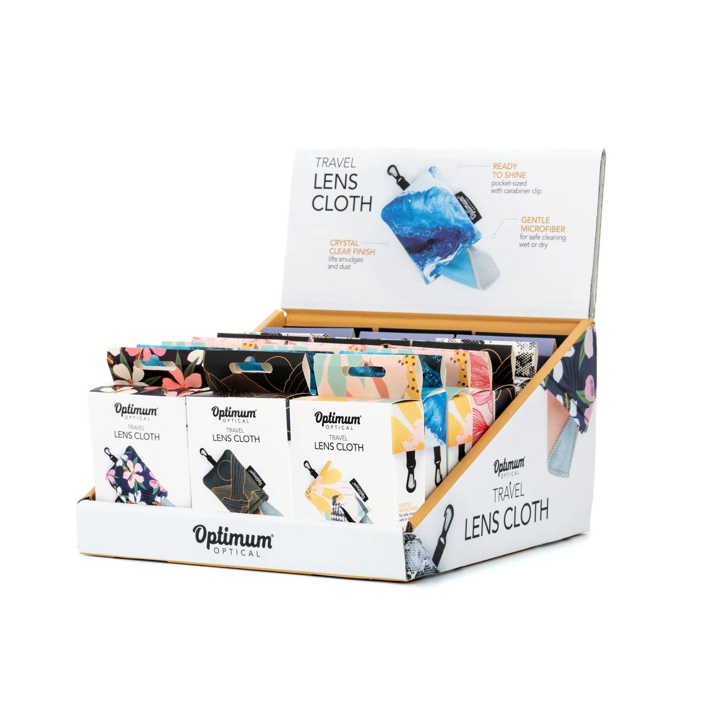 OPTIMUM GLASSES LENS CLOTH MICROFIBER (MULTIPLE STYLES)