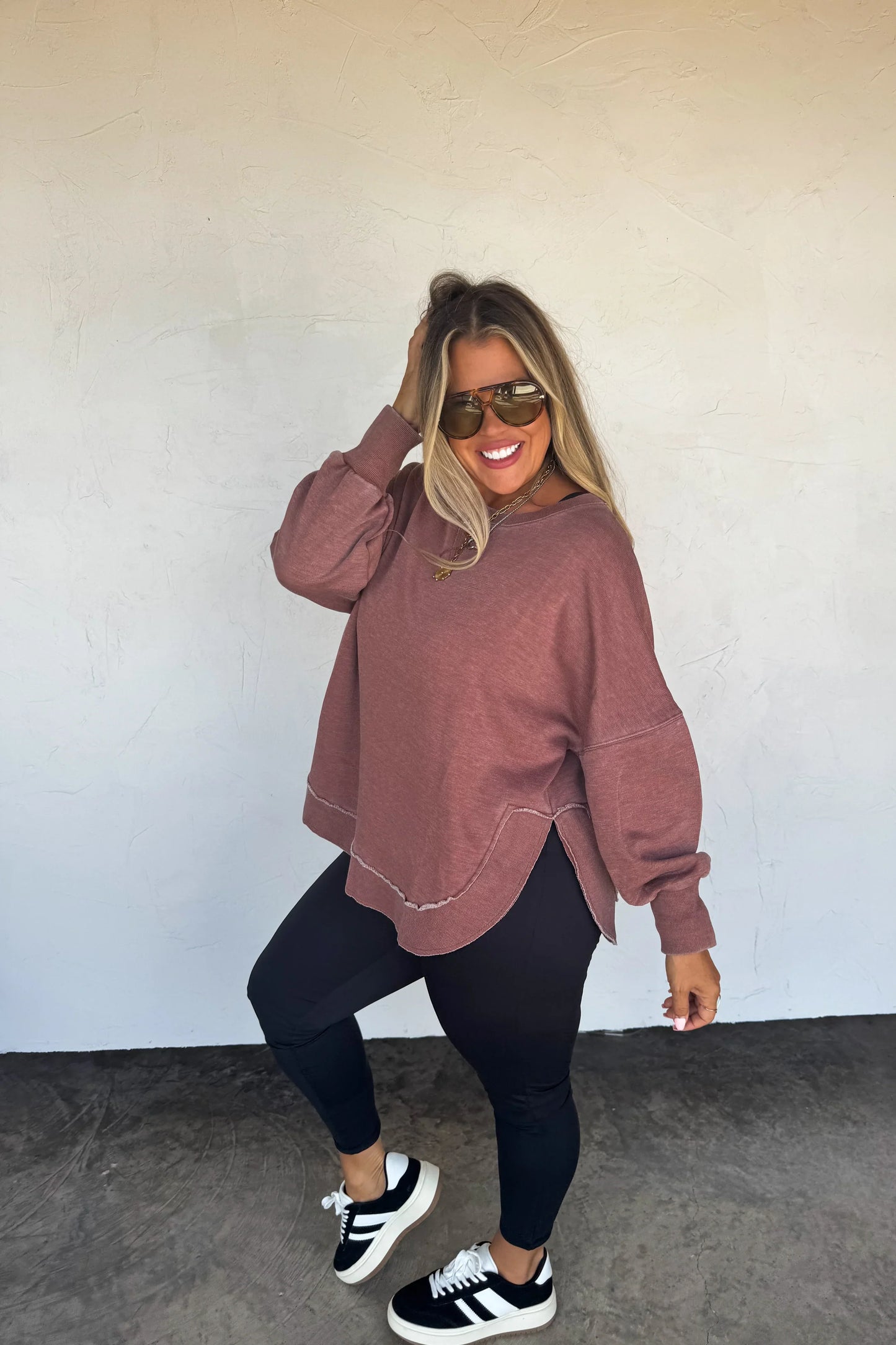 PREORDER- JOSS WASHED SWEATSHIRT **More Colors