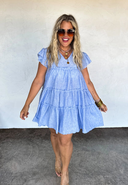 PRE ORDER BLAKELEY DAY DREAMING RUFFLE DRESS *Multiple colors