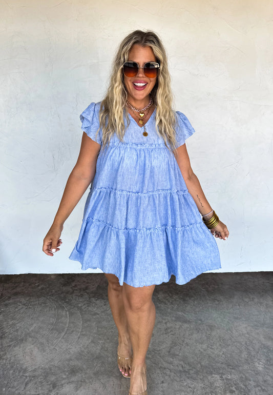 PRE ORDER BLAKELEY DAY DREAMING RUFFLE DRESS *Multiple colors