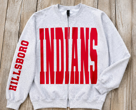 The Hometown Split Spirit Crewneck