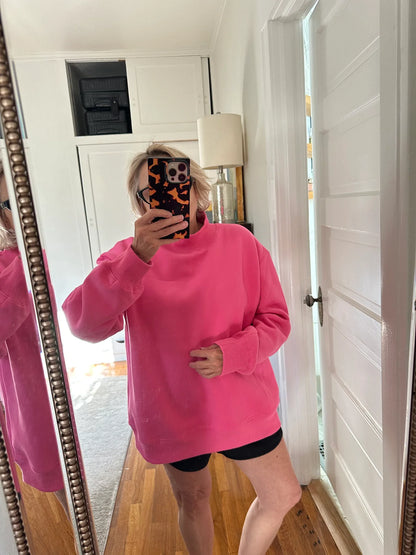 PRE ORDER- MOCK NECK SWEATSHIRTS*Multiple Colors