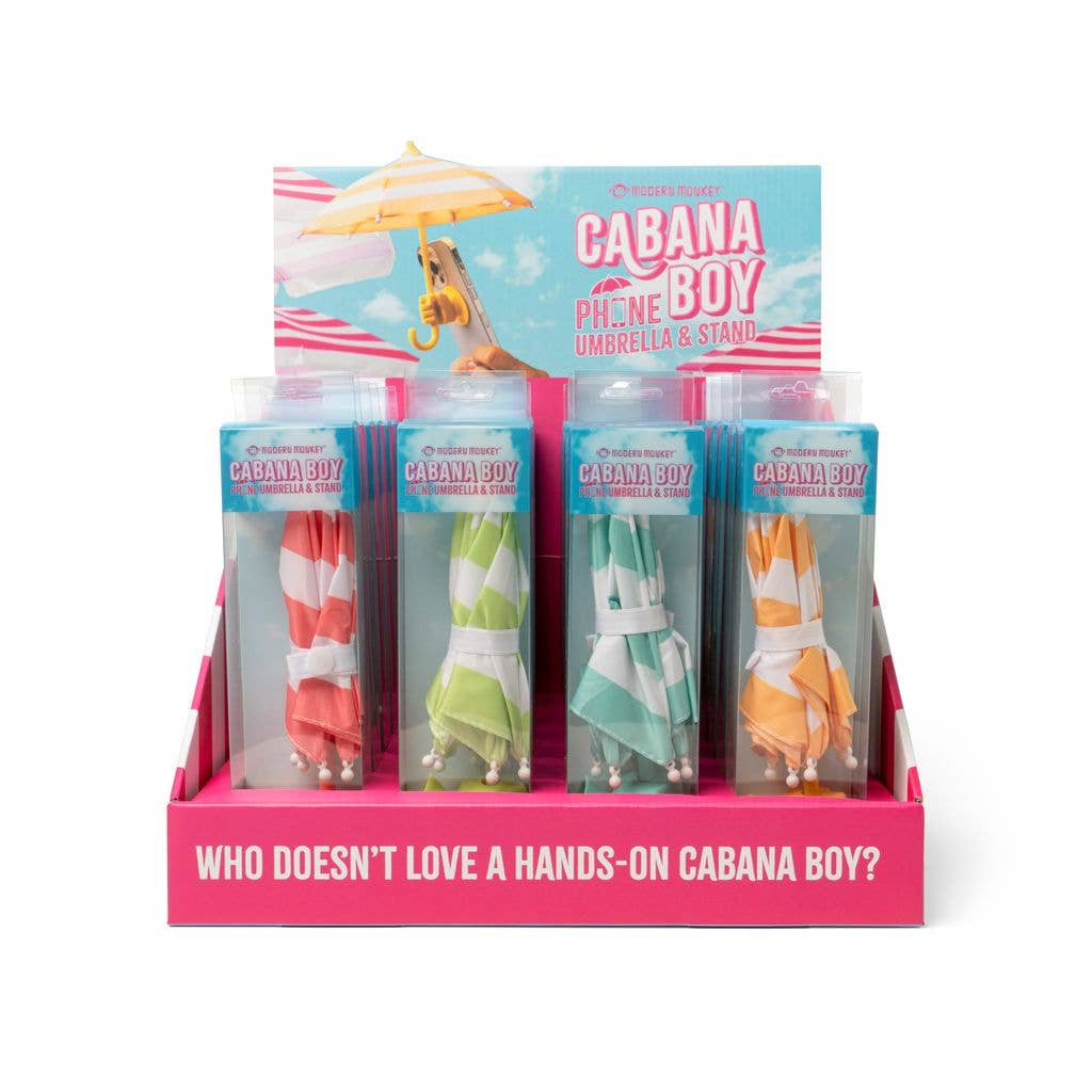 CABANA BOY PHONE UMBRELLAS (MULTIPLE COLORS)
