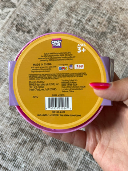 RMS Crazy Fun™ Pink Mystery Glitter Bao Bun – Rare Chase