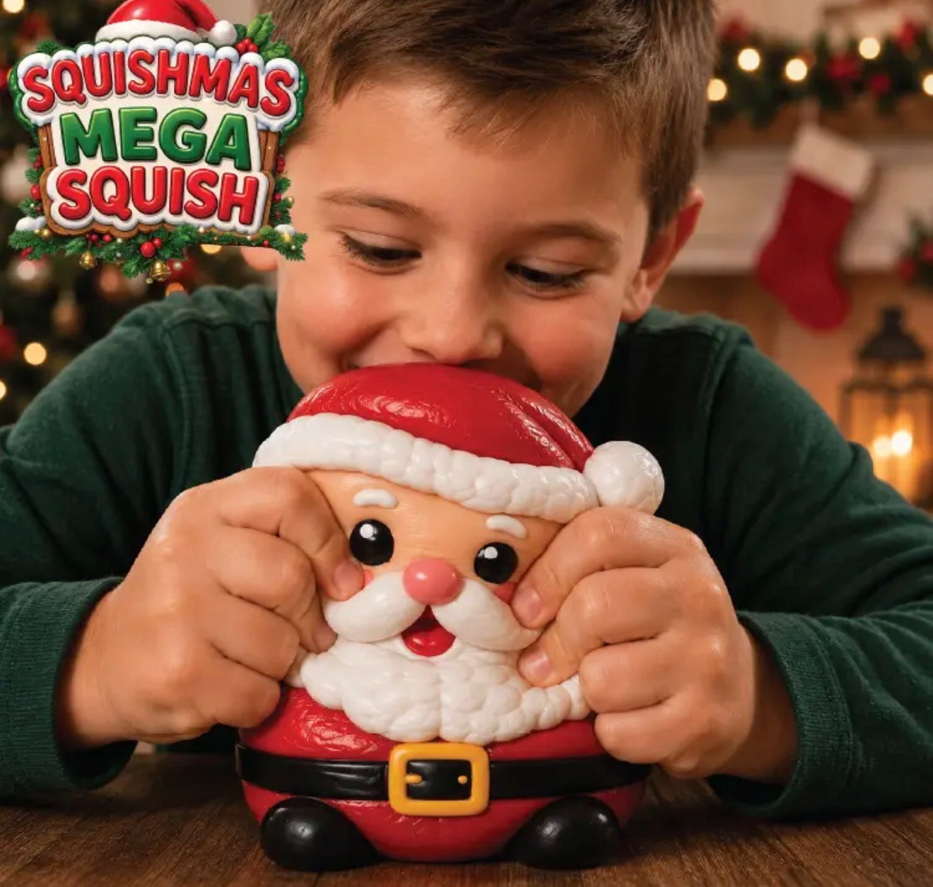 Mega FunDoh Licensed Christmas Squishy Mystery