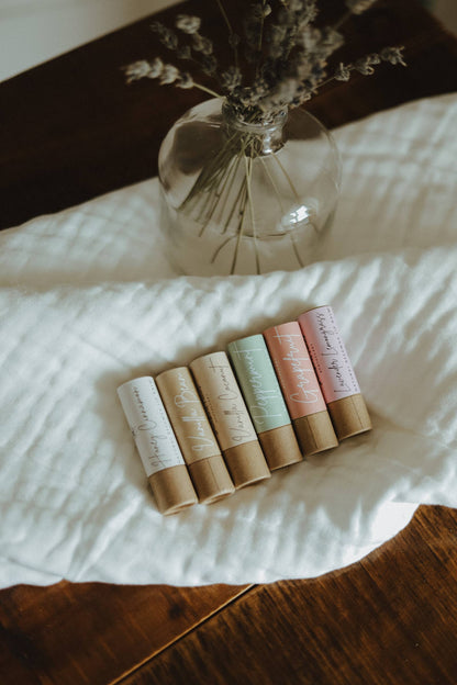 BEESWAX LIP BALM PLASTIC FREE