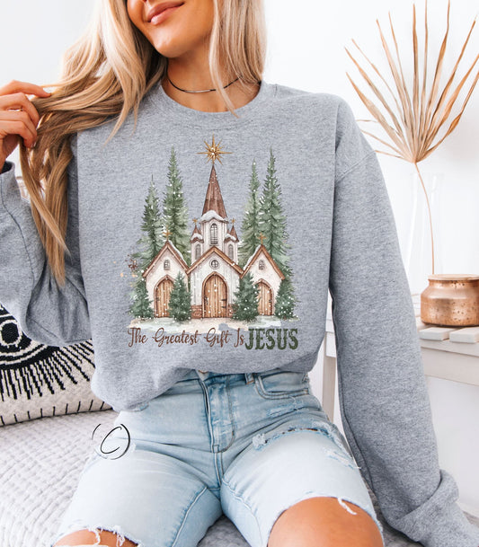 GREATEST GIFT IS JESUS SWEATSHIRT