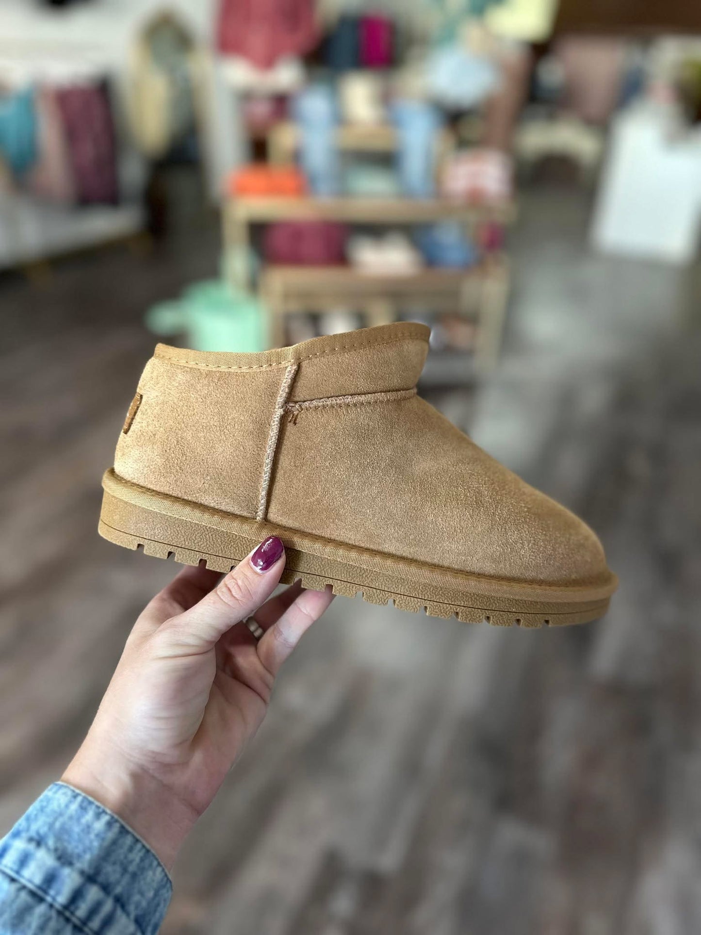 PREORDER: Faux Fur Lined Shortie Boots BESTSELLER