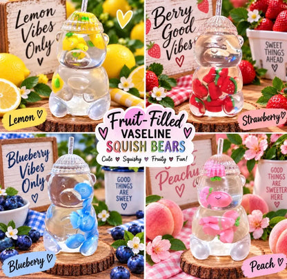 Vaseline Fruit Filled Bear