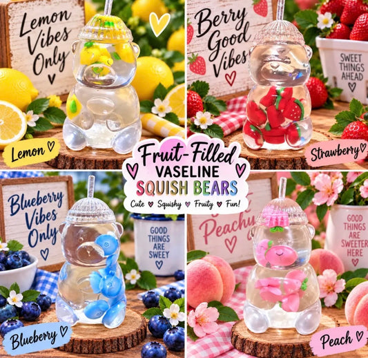 Vaseline Fruit Filled Bear
