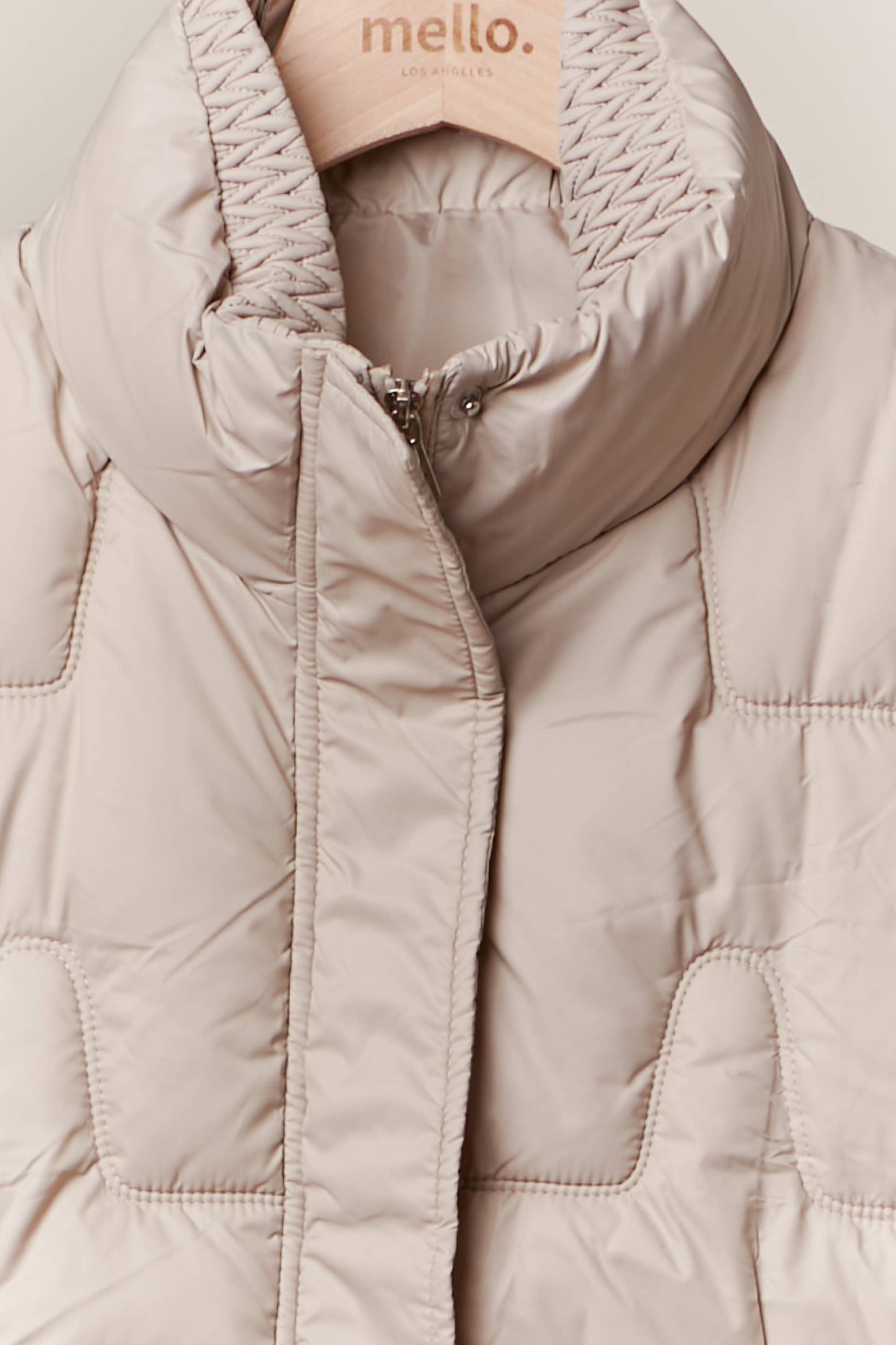 QUILTED SOFT PUFFER VEST