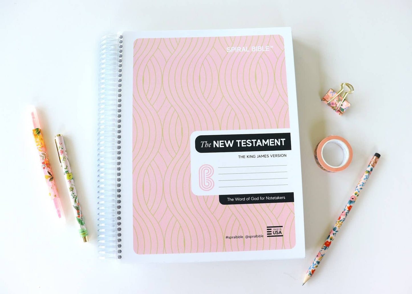 SPIRAL BIBLE™ - KJV NEW TESTAMENT-PINK