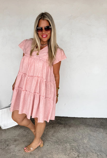 PRE ORDER BLAKELEY DAY DREAMING RUFFLE DRESS *Multiple colors
