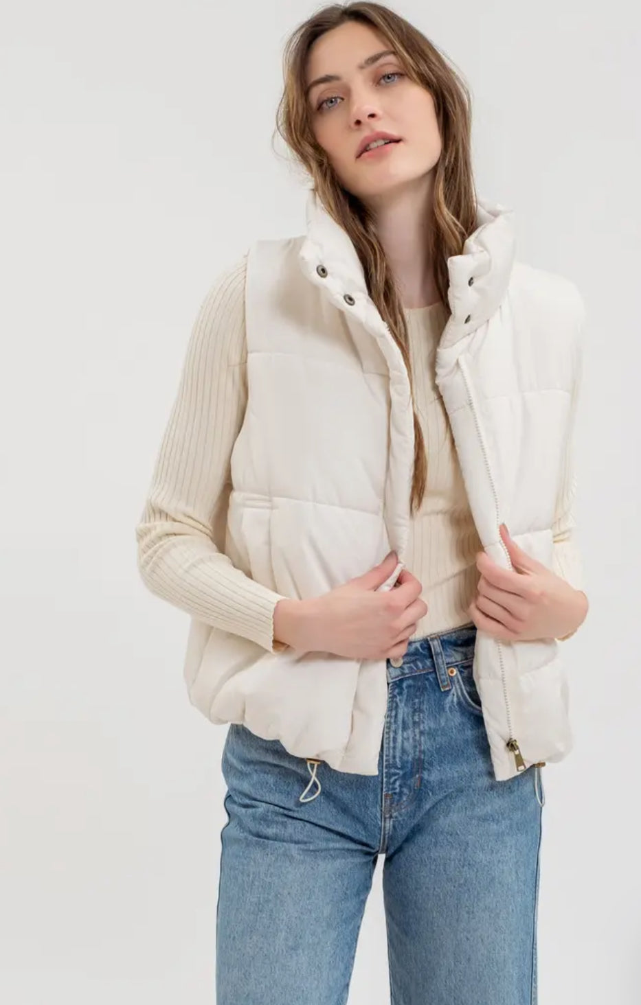 CANDICE SOFT PUFFER VEST