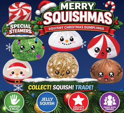 Fun Doh Christmas Dumpling Squishy Mystery *Pre Order