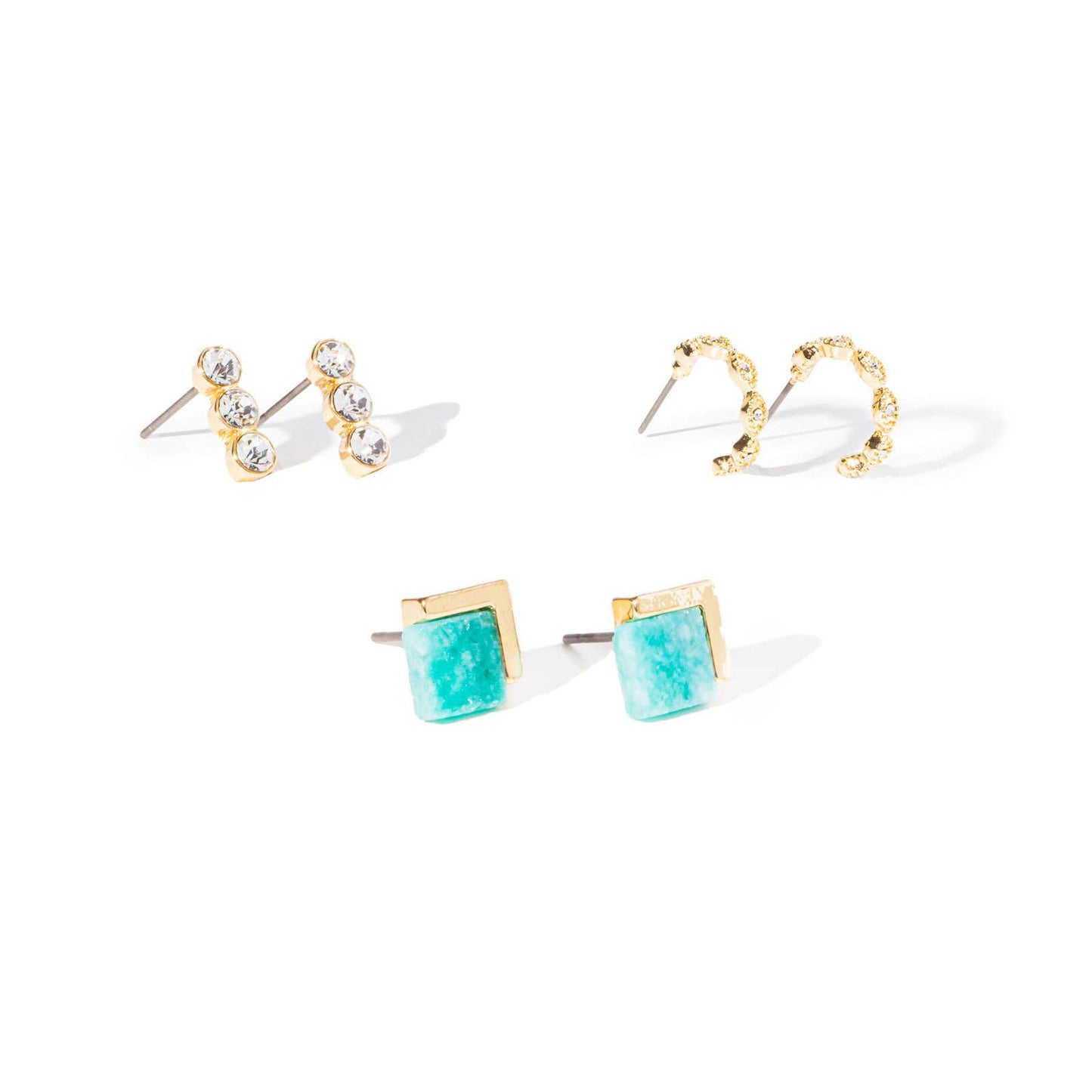 SOUL STACKS TERRA STONE MIX & MATC EARRINGS