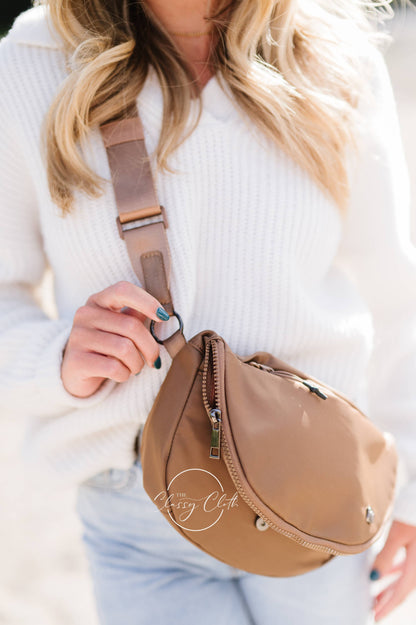 MARGOT MOON BELT BAG- MOCHA