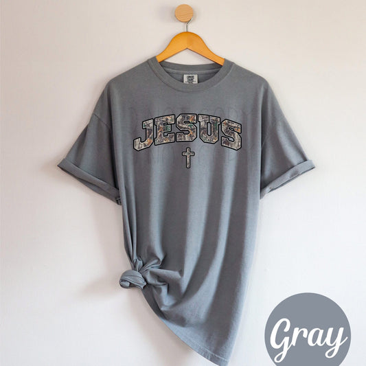 PRE ORDER JESUS CAMO COMFORT COLOR TEE
