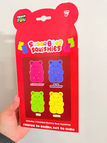 RMS Crazy Fun Scented 4 Pack Bears *In Stock
