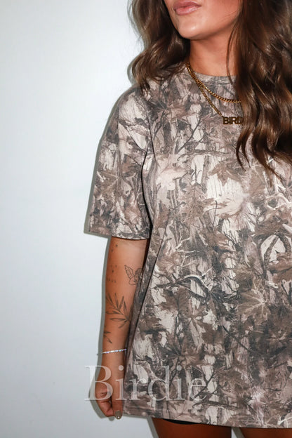 Dark Camo Oversized Tee**Best Seller