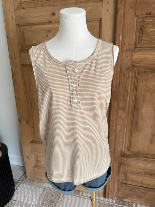 HENELEY STRIPE TANK